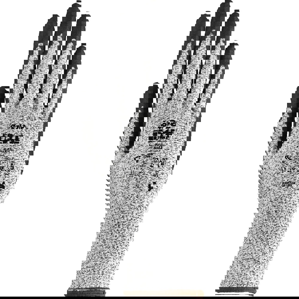 Cut & Puncture Resistant Gloves; Coating Material: Nitrile ; Coating Coverage: Palm & Fingertips ; Glove Type: Abrasion Resistant; Cut & Puncture-Resistant ; ANSI/ISEA Cut Resistance Level: A3